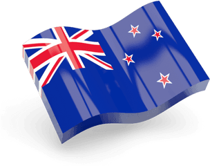 New Zealand Flag Icon Wave Transparent - Flag Of Sierra Leone Png