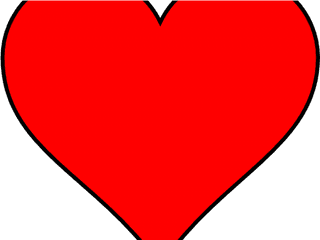 Red Heart Outline 9 - 840 X 721 Webcomicmsnet Heart Symbol Svg Png