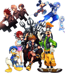 Kingdom Hearts Hd Artwork Png Final Mix Logo