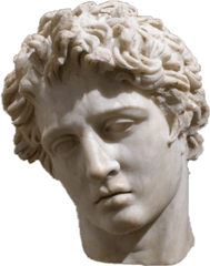 Greek Art Statue Vaporwave - Roman Sculpture Png