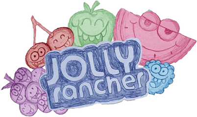 Jolly Rancher Sketch Logo With Colors By Kdsketch2004 - Jolly Rancher Drawing Png