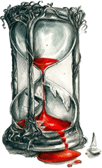 Broken Hourglass Png Clipart All - Trash Polka Hourglass Tattoo