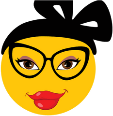 Samsung Emojis - Emoji Face With Lipstick Png