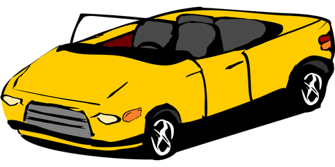 Automotive Exteriorcompact Carcar Png Clipart - Royalty Convertible Car Clipart