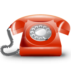 Download Telephone Free Png Transparent - Old Red Telephone Icon