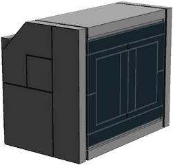 Lego Moc - 16146 Old Tv Creator 2018 Rebrickable Build Lego Old Tv Moc Instruction Png