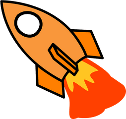 Cartoon Fire 1 Buy Clip Art - Rocket Ship Cut Out Rocket Clip Art Png