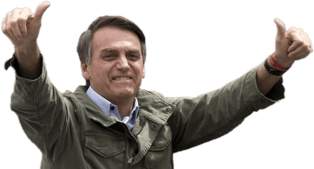 Png Jair Bolsonaro Thumbs Up - Bolsonaro Png