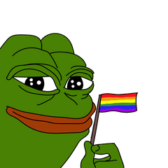 Pepe Pride - Gay Pepe Transparent Png
