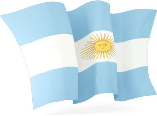 Argentina Flag Vector Art Icon - Flag Png