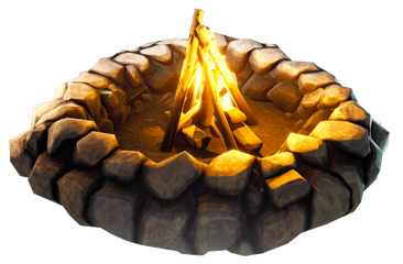 Campfire Png Cozy - Campfire Fortnite Transparent Cartoon Campfire Fortnite