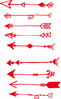 Angle Symmetry Encapsulated Scalable Postscript Vector Arrow - Free PNG