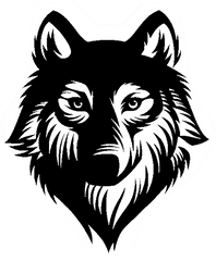 Wolf Cartoon Hd - Cool Logo For Youtube Channel Png