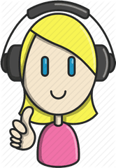 Dance Dj Headphones Music Musical - Cartoon Png