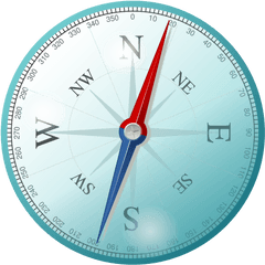 Compass Png Transparent Images - Diagram Of Magnetic Compass