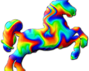 Download Unicorn Clipart Rainbow - Illustration Rainbow Unicorn Clipart Png