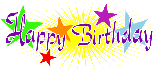 Flails Around Happy Birthday Transparent - Happy Birthday Clipart Happy Birthday Printable Png