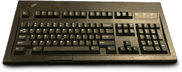 Ibm Model M13 - Ibm Mechanical Keyboard Black Png