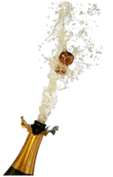 Champagne Popping Transparent Image - Free PNG