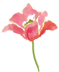 Watercolor Flowers Png Transparent 5 - Paint Flower Transparent