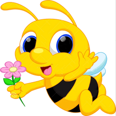 Bumble Bee - Cute Bee Bee Cartoon 1301x1300 Png Clipart Cute Bee Bee Cartoon