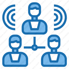 Download Group Chat Vector Icon Inventicons - Vertical Png