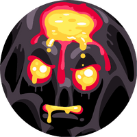 Slitherio Agario Agar Jack Orange Lantern - Free PNG