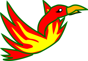 Phoenix Bird Of Fire Mythical - Firebird Clip Art Png