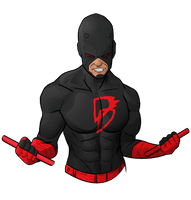 Shoulder Superhero Netflix Daredevil Book Comic - Free PNG