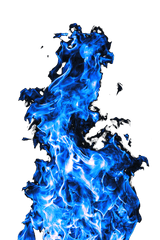 Cool Backgrounds Png Blue Flames - Transparent Blue Fire Png