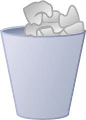 Bathroom Garbage Clipart - Trash Can Clipart Png