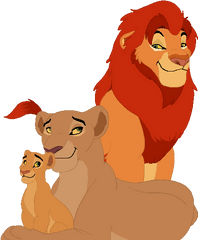 Download Nalas Family - Family Lion King Clipart Png