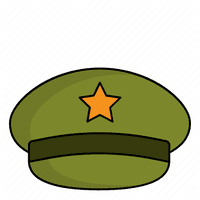 Vector Hat Army Free PNG HQ