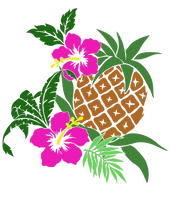 Flower Aloha Hawaiian Luau PNG Download Free