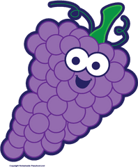 Grapes Free Fruit Clipart - Clipartix Free Grape Clipart Png