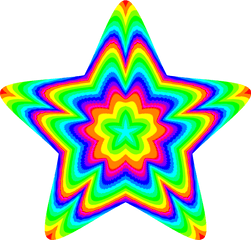 Clipart Groovy Geometry - Nativity Star Cartoon Pgsharp Logo Png