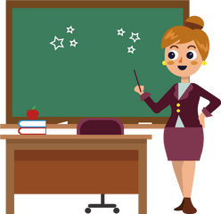 Vector Teacher Png 1 Image - Clipart Teacher