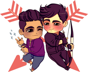 Download From Littleartbot - City Of Bones Alec X Magnus Png