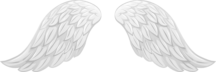 White Angel Wings Png Clipart - Wings Angel White Clipart Png