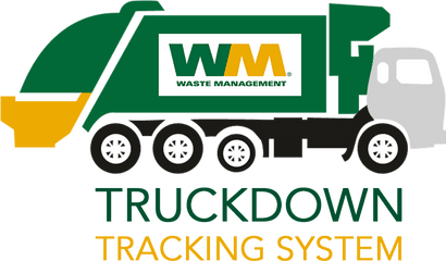 Truck Down Tracking System - Waste Management Think Green Png