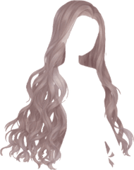 Download The Girlu0027s Beautiful Hair Scatters Casually - Hair Love Nikki Dress Up Queen Png