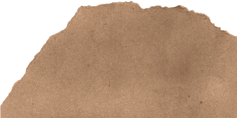 Brown Kraft Paper With One Ripped Edge - Photos By Canva Ripped Craft Paper Texture Png