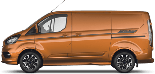 Orange Glow Png - Ford Transit Custom 2020 Side