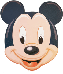 Mickey Mouse Face Mask - Mickey Mouse Face Mask Png