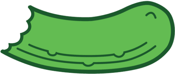 Png Cropped - Cartoon Pickle Png