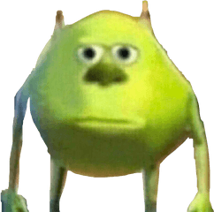 Monster Monstersinc Mike Wazowski - Sticker De Monster Inc Png