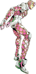 Download King Crimson - Jjba Part 5 Transparent Full Size Jojo King Crimson Png