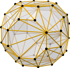 Truncated Cuboctahedron Ball - Paper Lantern Png