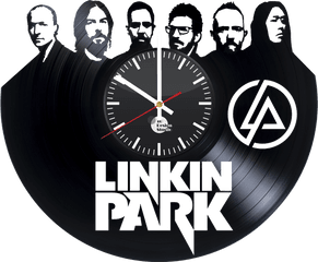 Linkin Park Handmade Vinyl Record Wall - Linkin Park Vinyl Clock Png