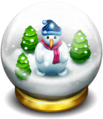 Glass Snow Ball Free Icon Of Christmas - Christmas Icons Png